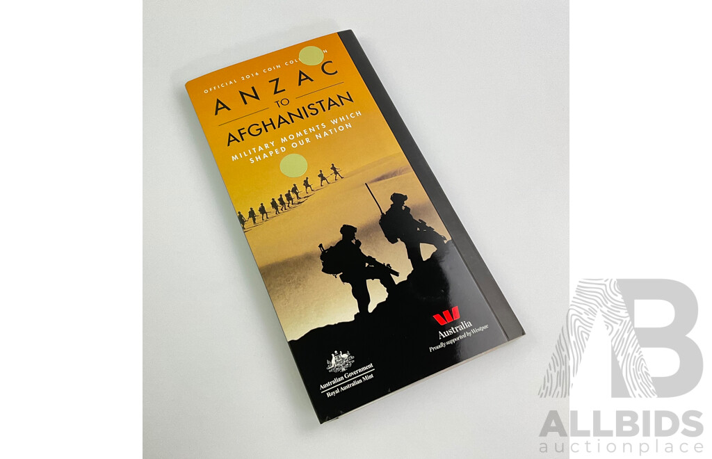 Australian RAM 2016 ANZAC to Afghanistan Complete Coin Folder