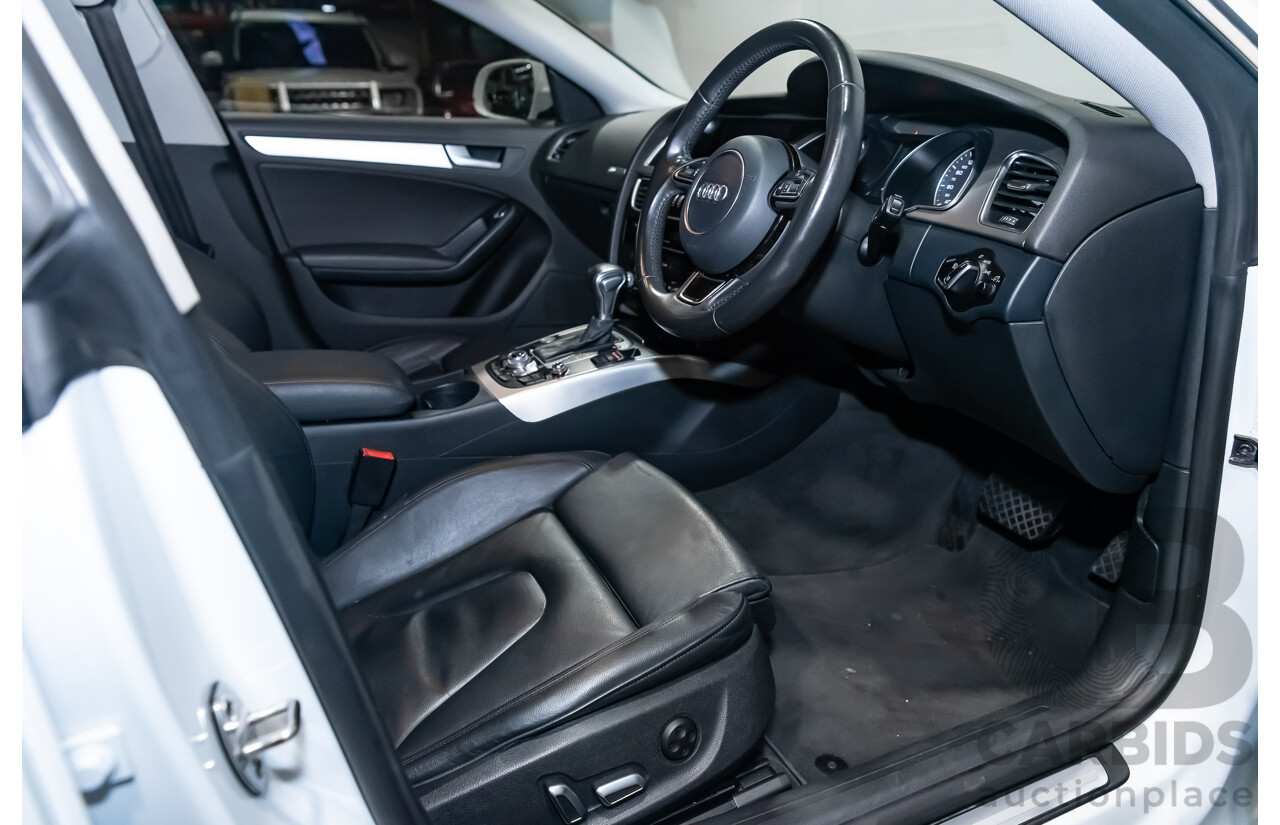 2/2015 Audi A5 Sportback 1.8 TFSI 8T MY15 5d Hatchback White Turbo 1.8L