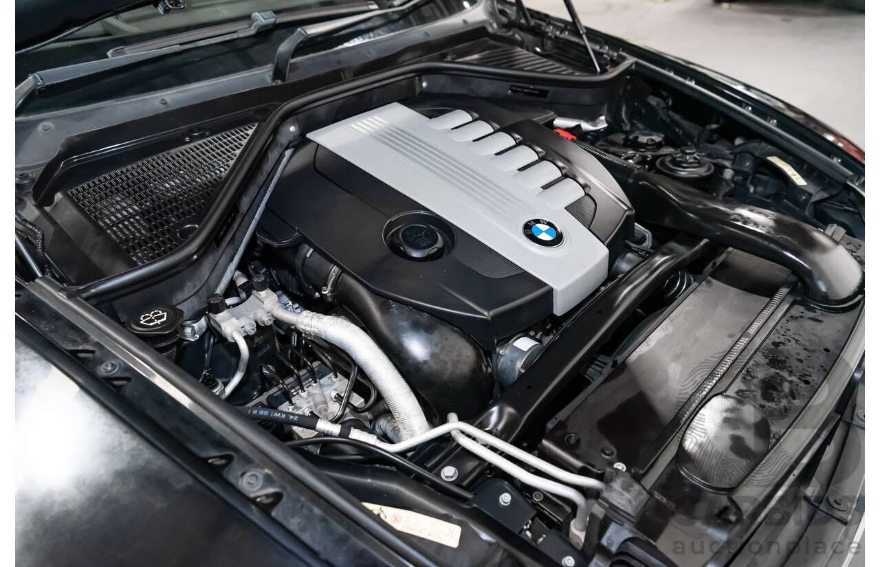 6/2009 BMW X6 Xdrive 35d (AWD) E71 4d Coupe Black Sapphire Metallic Turbo Diesel 3.0L