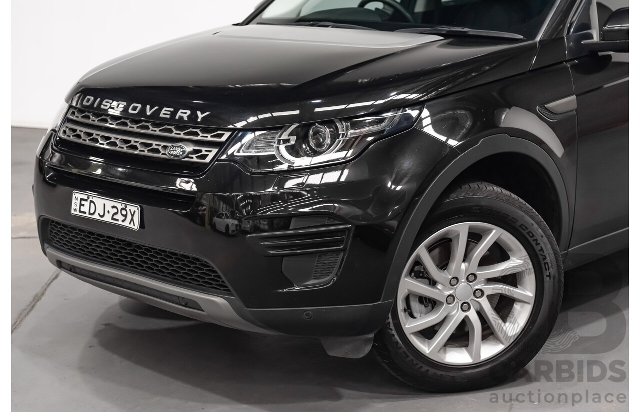 8/2019 Land Rover Discovery Sport TD4 SE (AWD) LC MY19 4d Wagon Ultimate Black Turbo Diesel 2.0L - 7 Seater