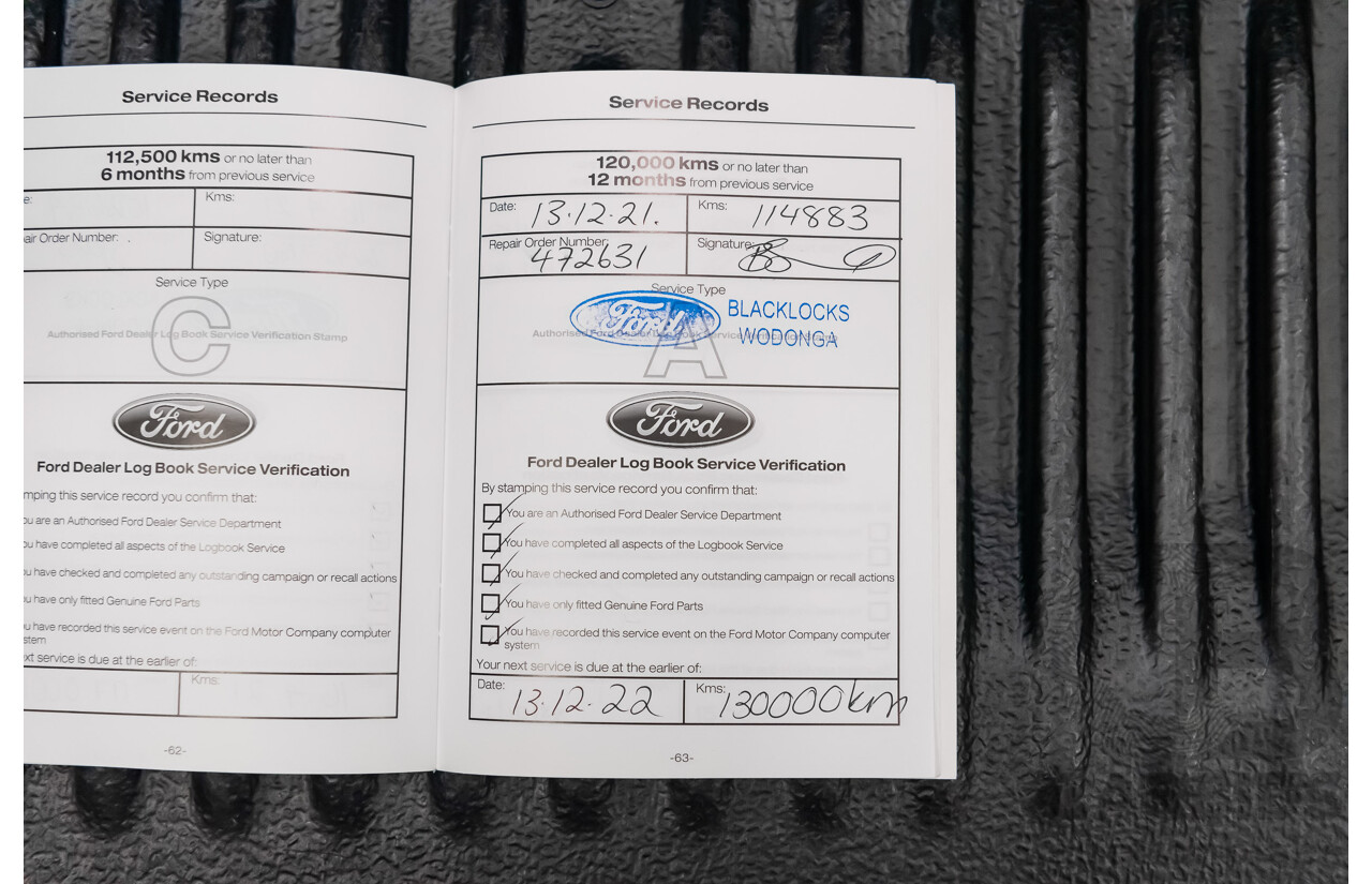 11/2012 Ford Falcon XR6 (LPI) FG MK2 Utility Metallic Silver 4.0L