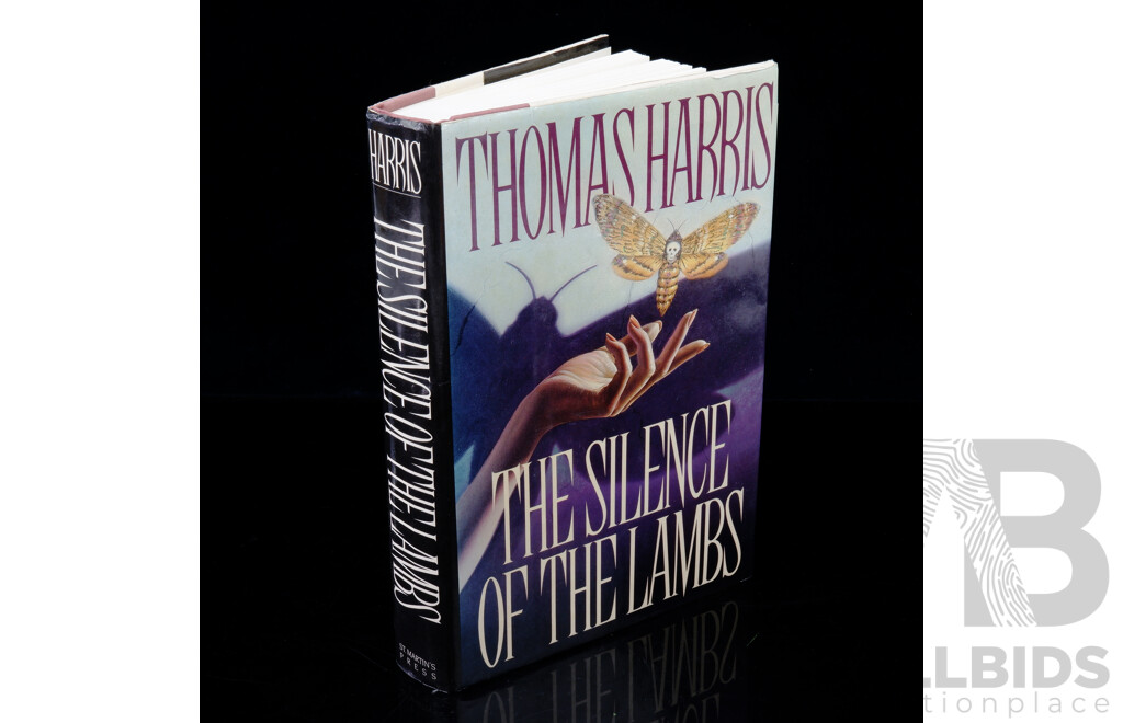 First Edition First Pressing, Silence of the Lambs, Thomas Harris, St MArtins Press, New York, Hardcover with Dust Jacket