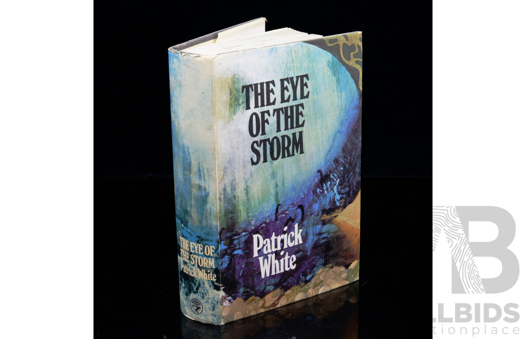 First Edition, the Eye of the Storm , Patrick White, Eyre & Spotswood, London 1973, Hardcover with Dust Jacket