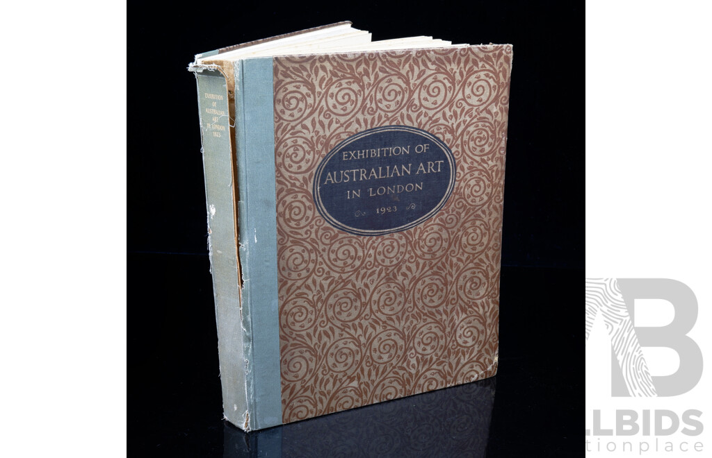 Limited Edition, the Exhibition of Australian Art in London 1923, Art in Australia LTD, Sydney, 1923, Hardcover