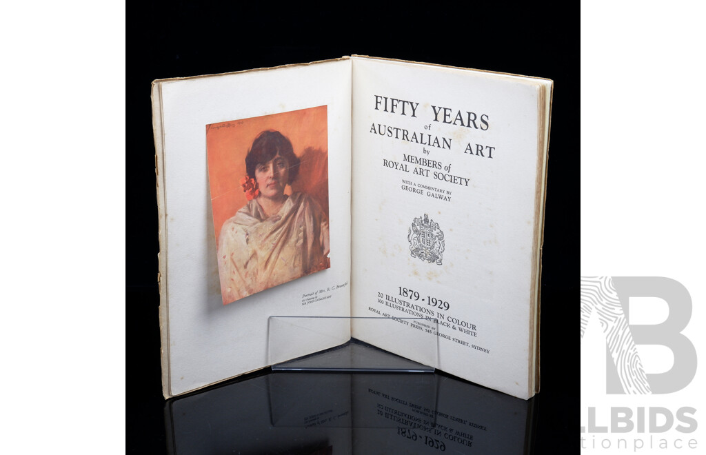 Fifty Years of Australian Art 1879 to 1929, Royal Art Society Press, 1929,