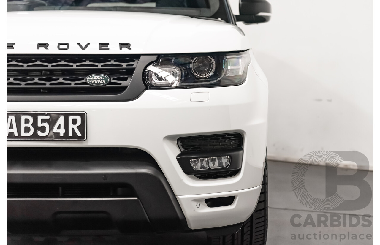 9/2017 Land Rover Range Rover Sport 3.0 SDV6 HSE Dynamic (AWD) LW MY17 4d Wagon Polaris White Twin Turbo Diesel 3.0L