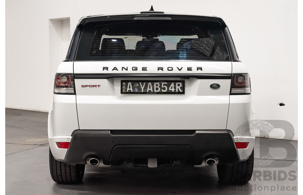 9/2017 Land Rover Range Rover Sport 3.0 SDV6 HSE Dynamic (AWD) LW MY17 4d Wagon Polaris White Twin Turbo Diesel 3.0L
