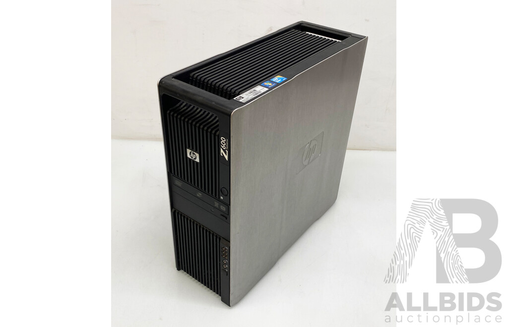 HP Z600 Workstation Dual Intel Xeon (X5660) 2.80GHz - 3.20GHz 6-Core CPU Workstation