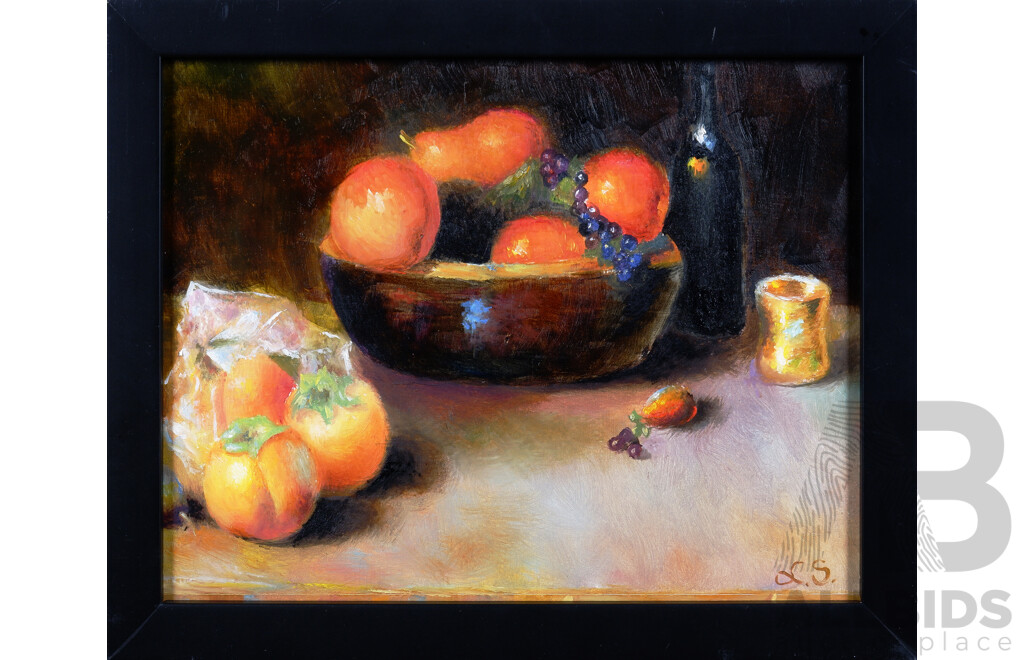 Three Oil on Canvas Paintings by Lazo Stankovic (3)