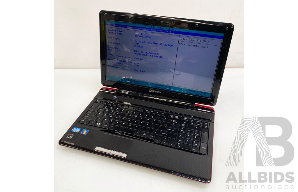 Toshiba Qosmio F750 15.6-Inch Laptop & Lenovo Z560 Ideapad Laptop