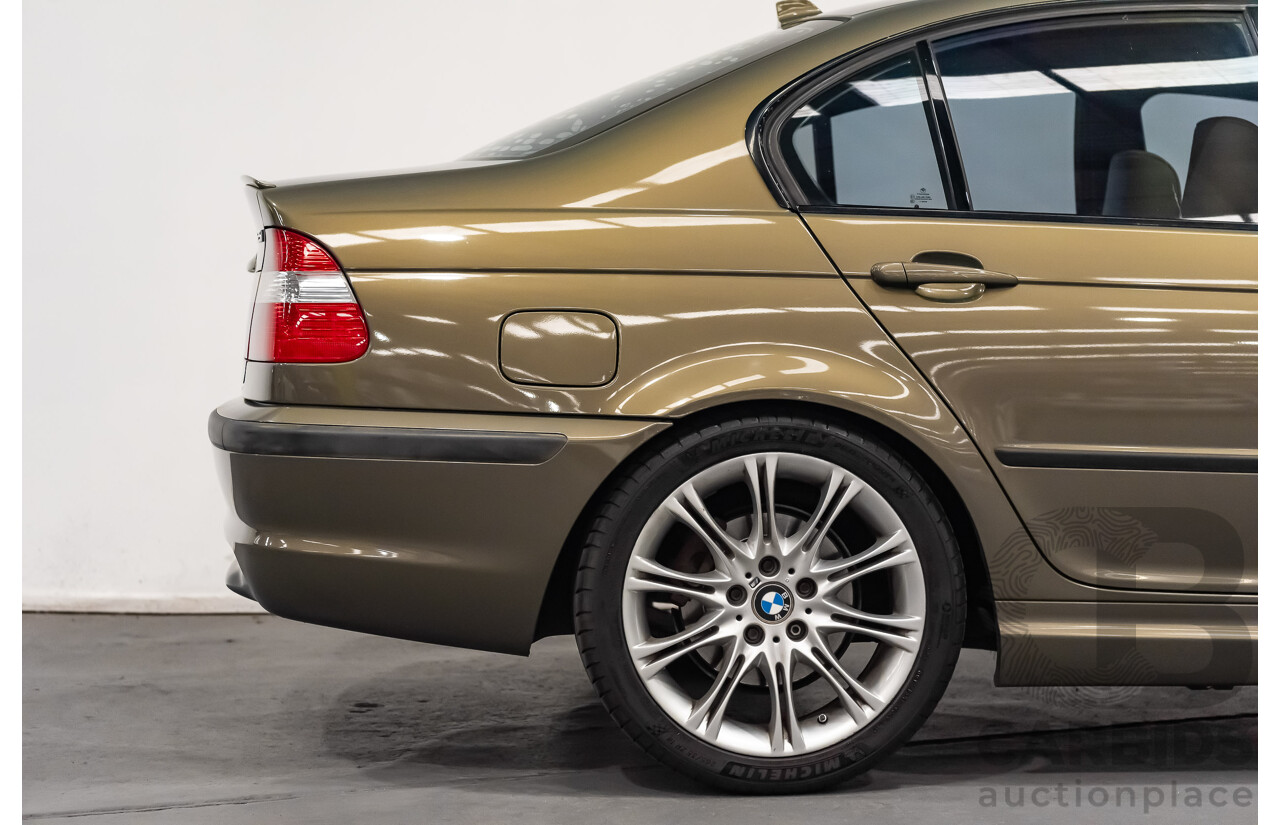 5/2004 BMW 325i E46 M-Sport Package 4d Sedan Messing Brass Metallic 2.5L - Individual Optioned