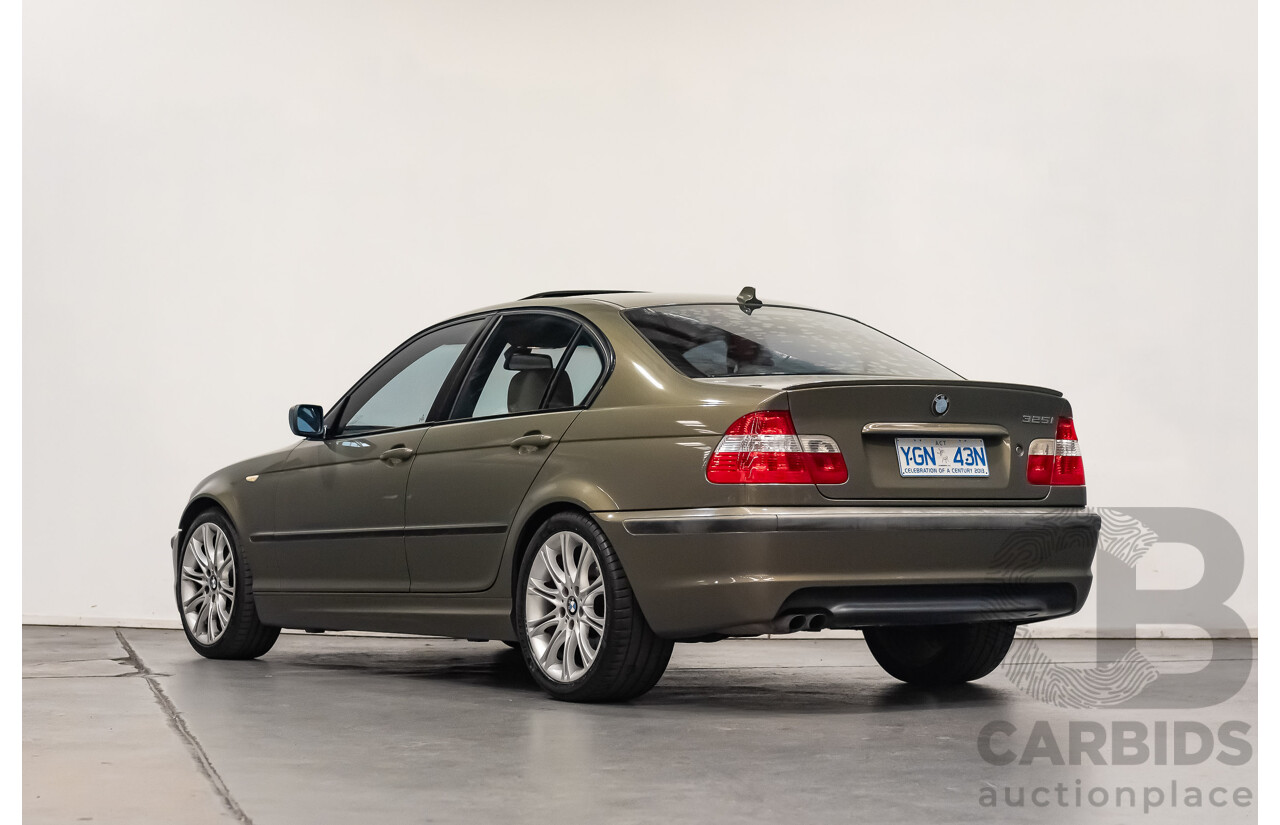 5/2004 BMW 325i E46 M-Sport Package 4d Sedan Messing Brass Metallic 2.5L - Individual Optioned