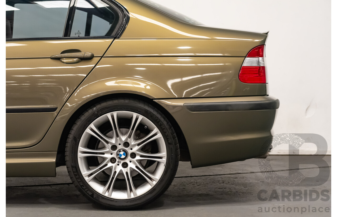 5/2004 BMW 325i E46 M-Sport Package 4d Sedan Messing Brass Metallic 2.5L - Individual Optioned