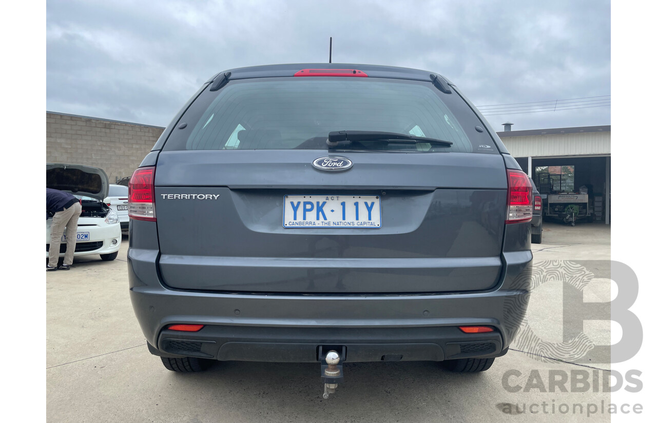 04/13 Ford Territory TX (RWD) RWD SZ 4D Wagon Grey 4.0L