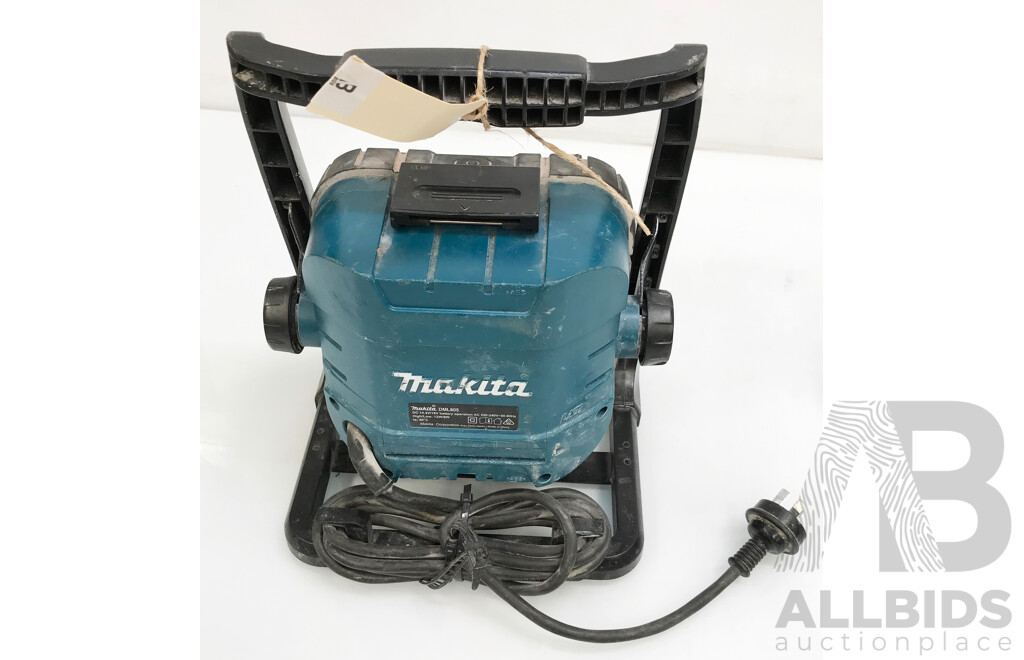 Assorted Lot of Makita Tools (Blower, Work Light and Reciprocating Saw)