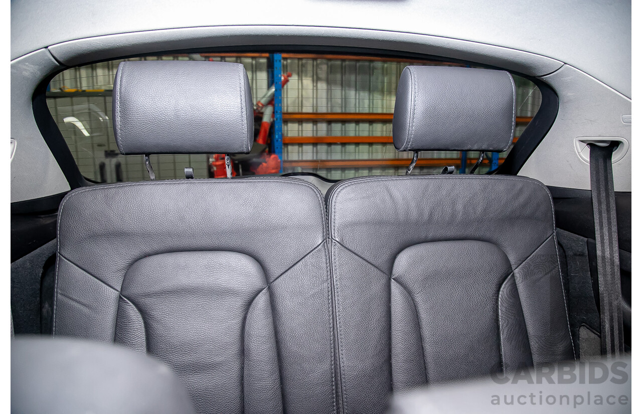 1/2013 Audi Q7 3.0 TDI Quattro (AWD) MY13 4d Wagon Black Turbo Diesel V6 3.0L - 7 Seater