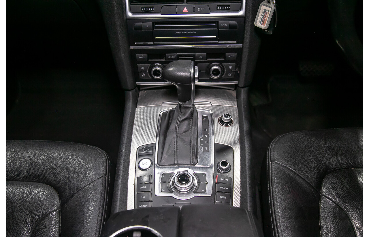1/2013 Audi Q7 3.0 TDI Quattro (AWD) MY13 4d Wagon Black Turbo Diesel V6 3.0L - 7 Seater