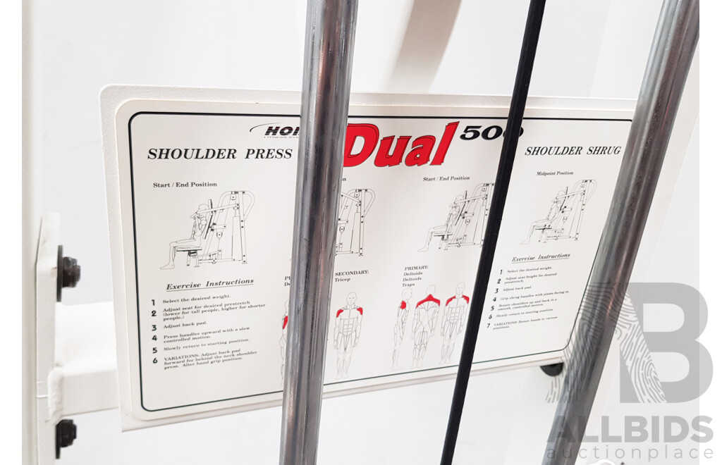 Hoist Dual 500 Shoulder Press/Shrug Combo Machine