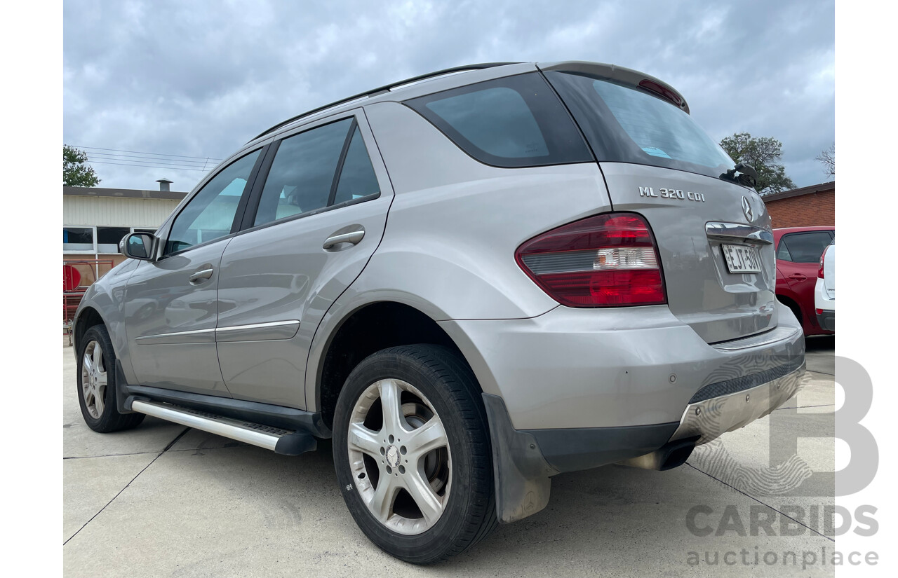 05/08 Mercedes-Benz Ml 320CDI (4x4) 4WD W164 08 UPGRADE 4D Wagon Silver 3.0L