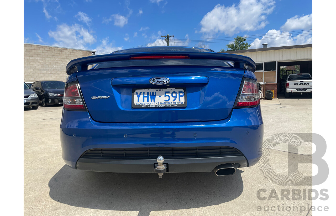 03/12 Ford Falcon XR6 RWD FG UPGRADE 4D Sedan Blue 4.0L