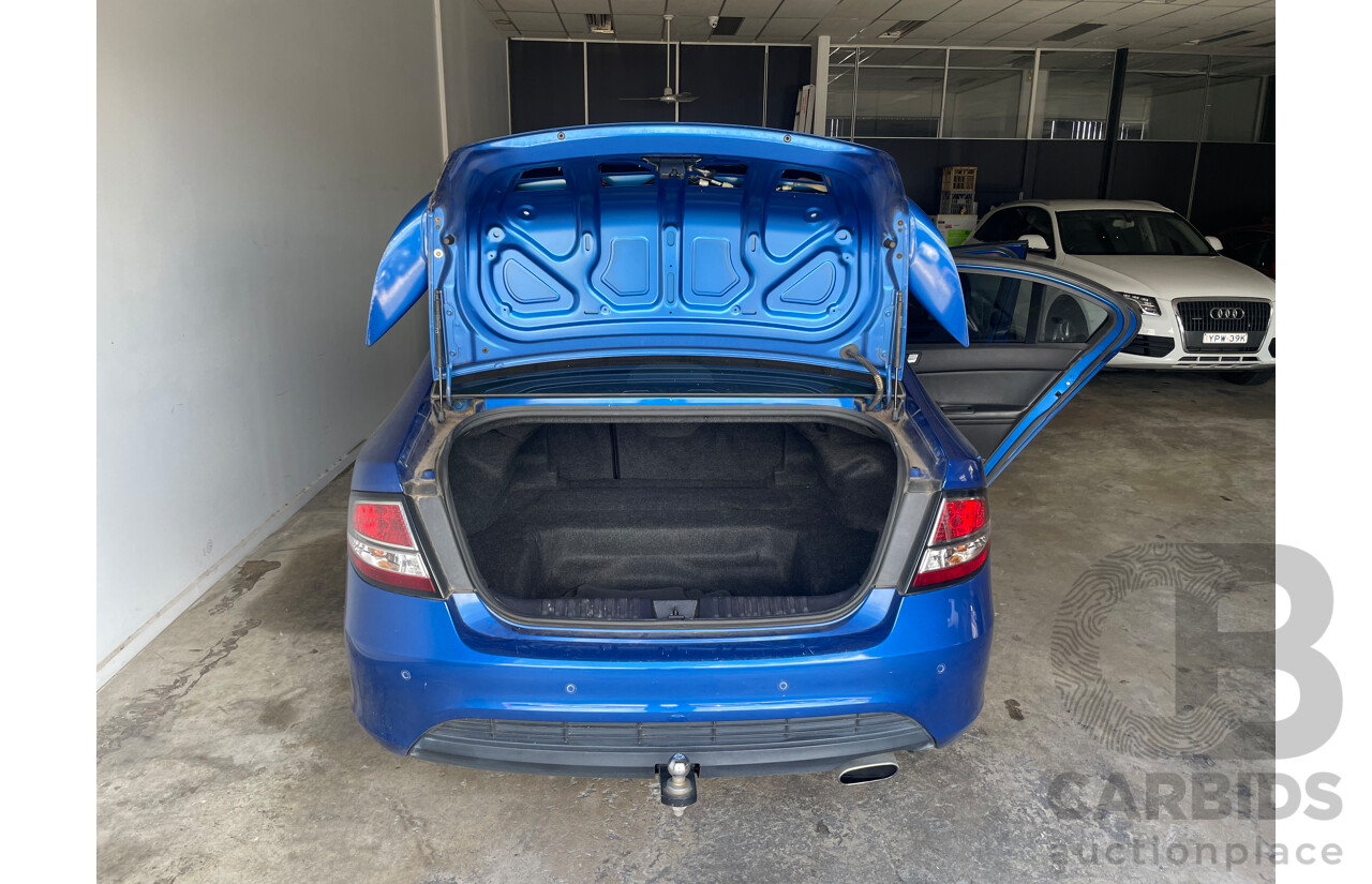 03/12 Ford Falcon XR6 RWD FG UPGRADE 4D Sedan Blue 4.0L