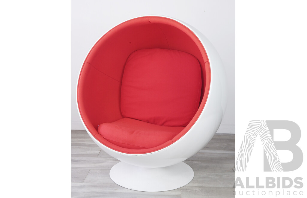 Replica 'Ball Chair' Original Designed by Eero Aarnio