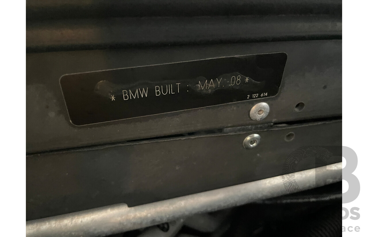 07/08 Bmw X5 3.0si 4x4 E70 4D Wagon Black 3.0L