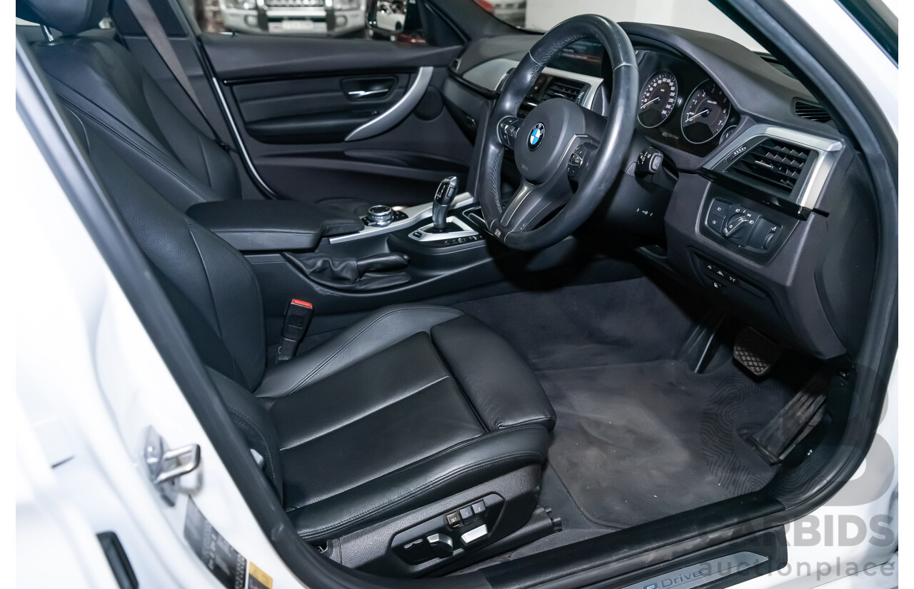 11/2016 BMW 330e Active Hybrid M-Sport LCI F30 MY17 4d Sedan Alpine White Turbo 2.0L / 185kw Plug In Hybrid