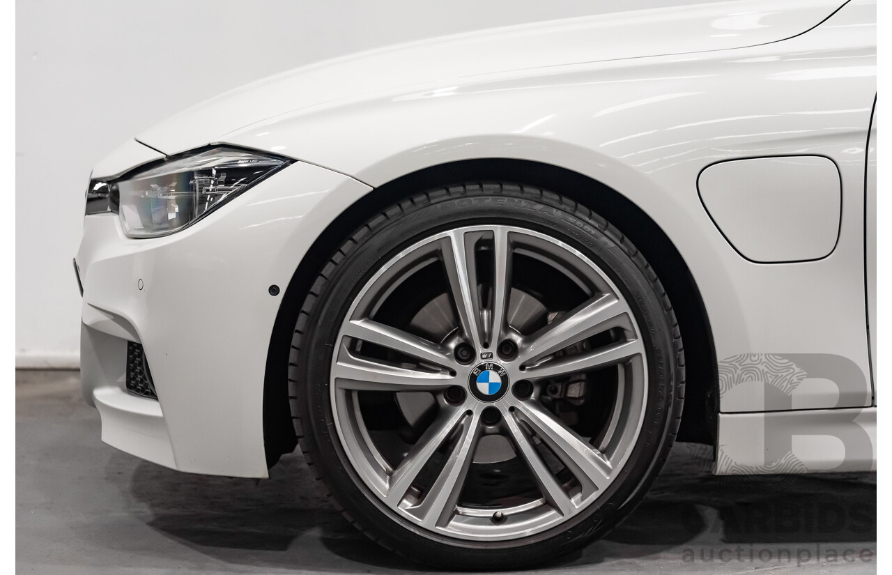 11/2016 BMW 330e Active Hybrid M-Sport LCI F30 MY17 4d Sedan Alpine White Turbo 2.0L / 185kw Plug In Hybrid