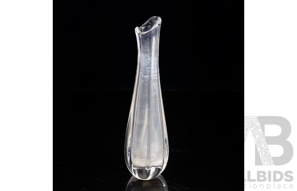 Retro Orrefors Glass Vase