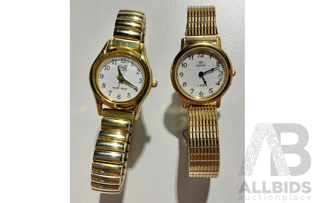 Adina NK40-17R Watch & Q&Q Quartz Watch
