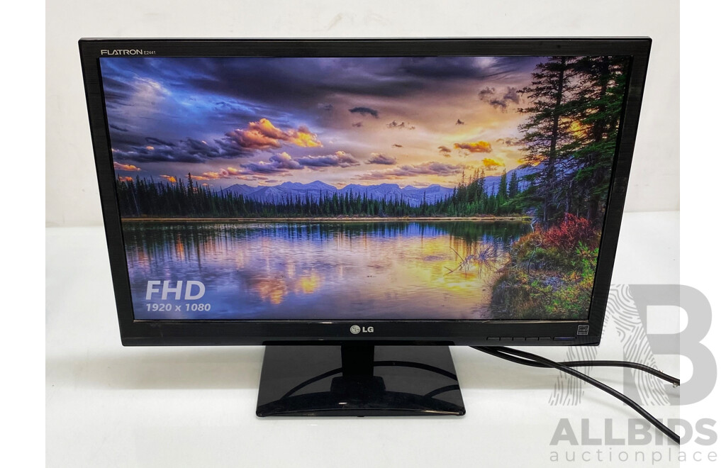 Acer (B246HL) 24-Inch Full HD Monitor & LG (E2441VX) Flatron 24-Inch Full HD Monitor