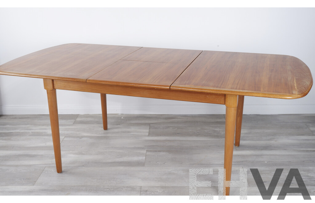 Mid Century Extension Dining Table