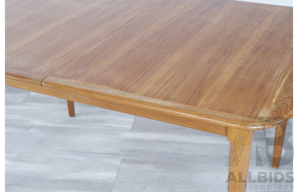 Mid Century Extension Dining Table