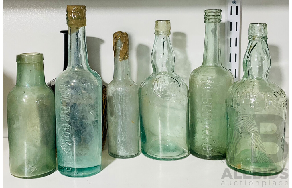 Quantity of Seven Vintage Bottles