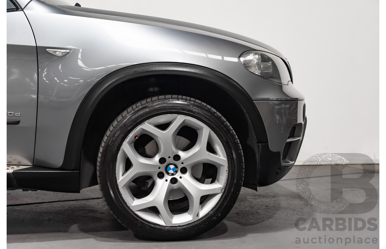 11/2010 Bmw X5 Xdrive 30d (4x4) E70 MY10 4d Wagon Metallic Grey Turbo Diesel 3.0L