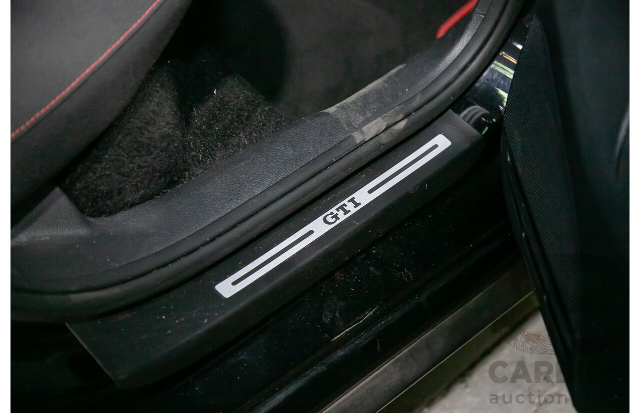 5/2015 Volkswagen Polo GTi 6R MY15 5d Hatchback Metallic Black Turbo 1.8L