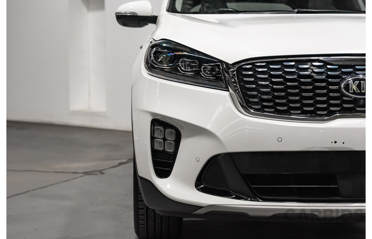 02/2019 Kia Sorento GT-Line UM MY19 4d Wagon White V6 3.5L - 7 Seater