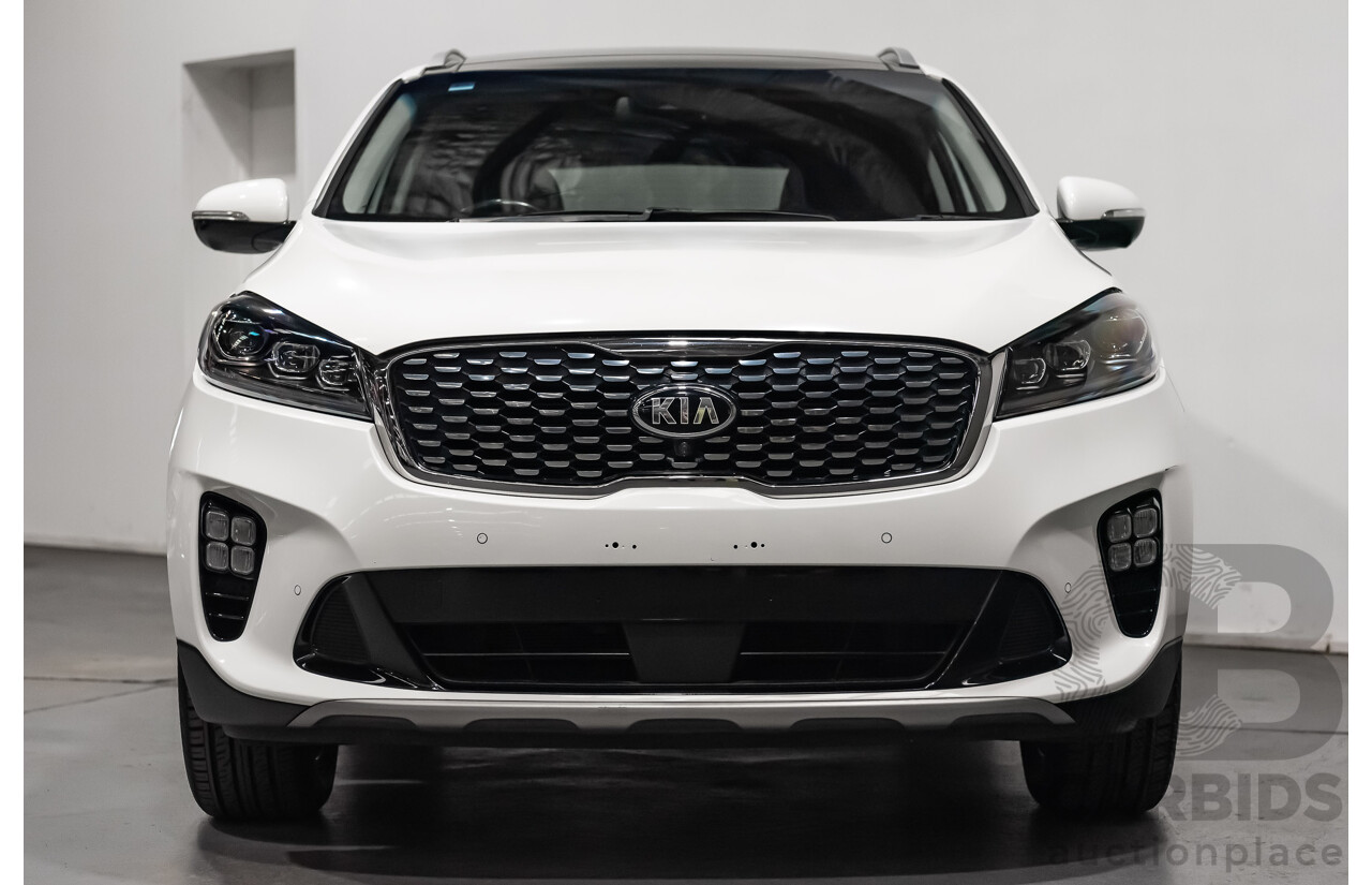 02/2019 Kia Sorento GT-Line UM MY19 4d Wagon White V6 3.5L - 7 Seater