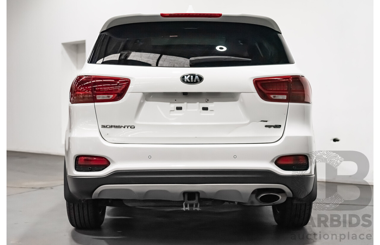 02/2019 Kia Sorento GT-Line UM MY19 4d Wagon White V6 3.5L - 7 Seater