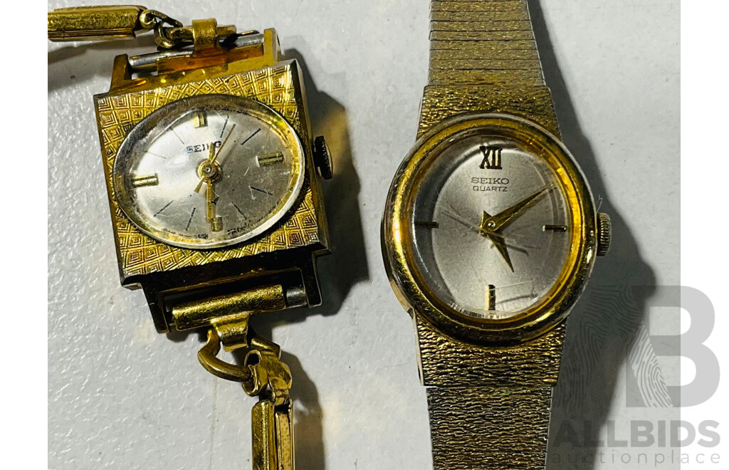 Vintage Seiko Ladies Wrist Watches