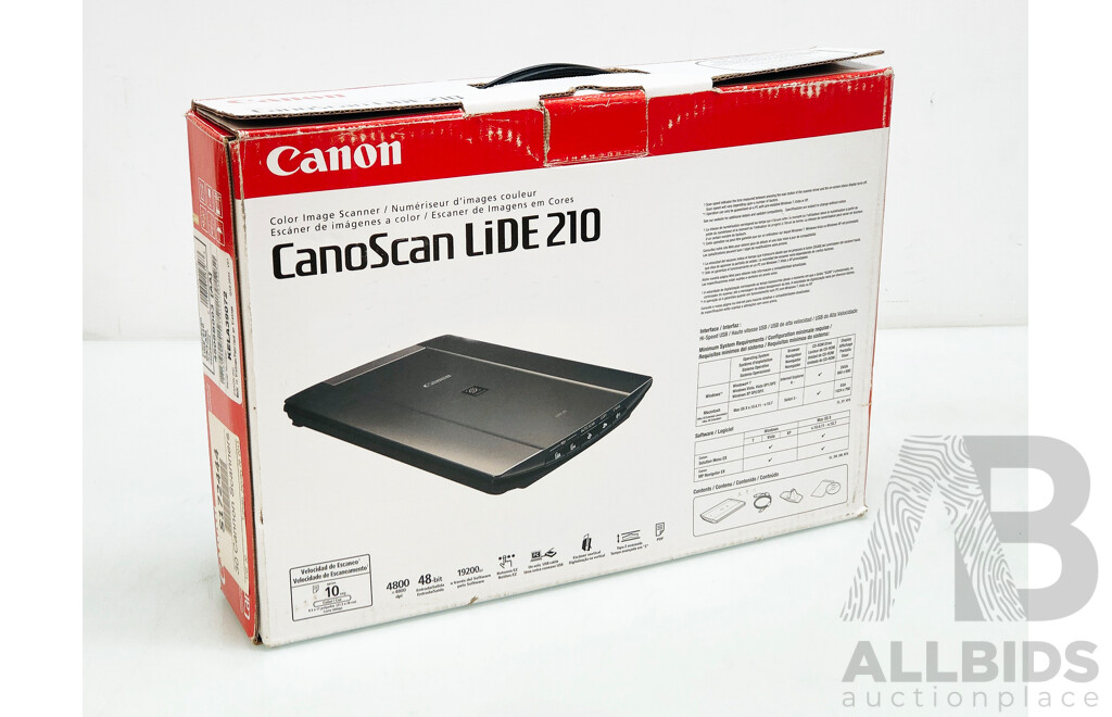 CANON CanoScan Lide 210 Color Image