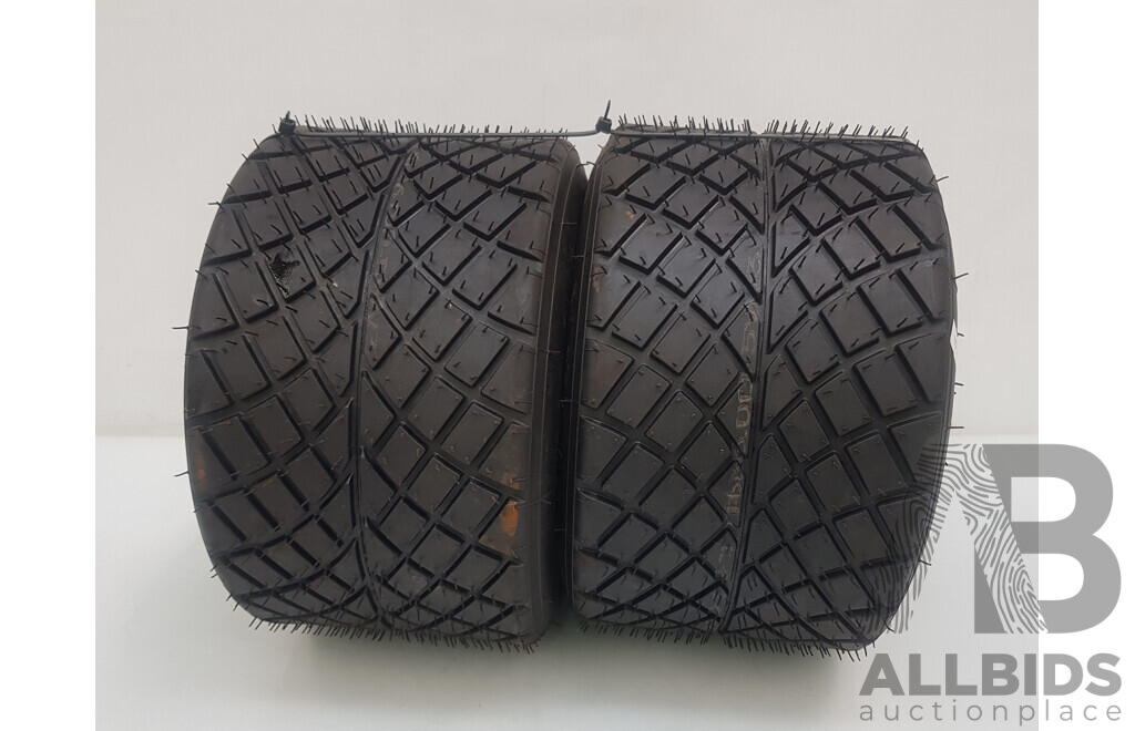 Pair of MOJO Kart Tyres