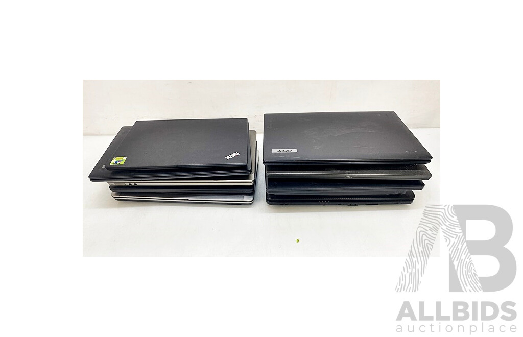 Assorted Lot of Laptops