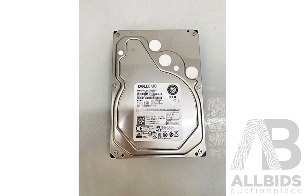 Dell (MG08SDA400NY) 4TB SAS 3.5-Inch Hard Drive