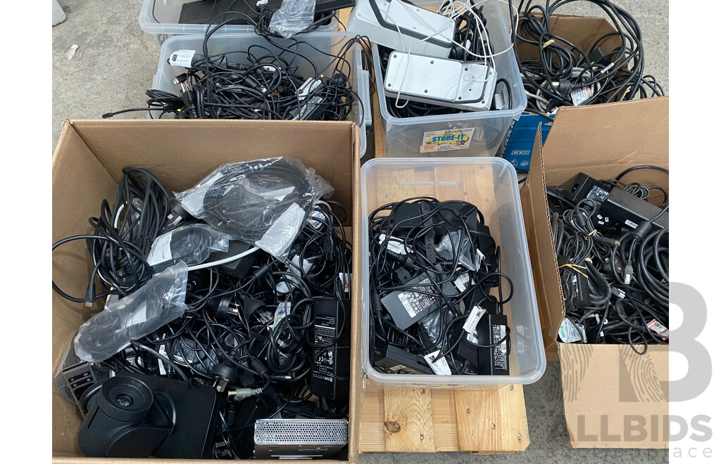 Assorted Lot of Cables/Power Supplies