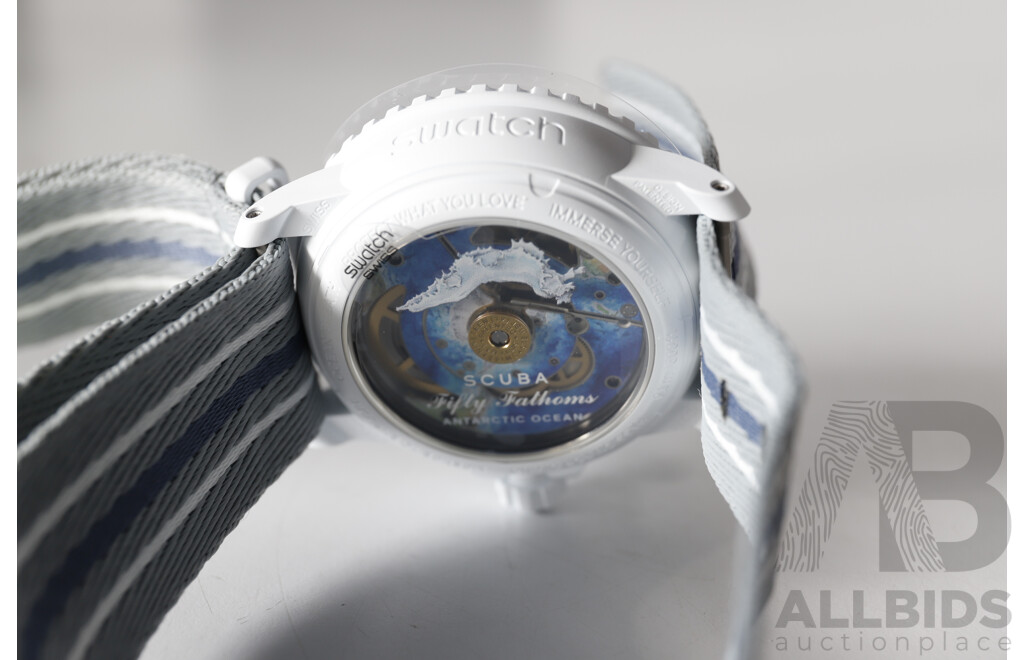 Swatch Bioceramic MoonSwatch Collection Antarctic