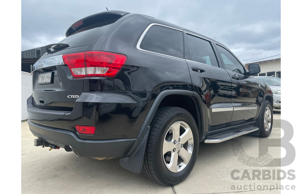 02/13 Jeep Grand Cherokee LAREDO (4x4) AWD WK MY13 4D Wagon Black 3.0L