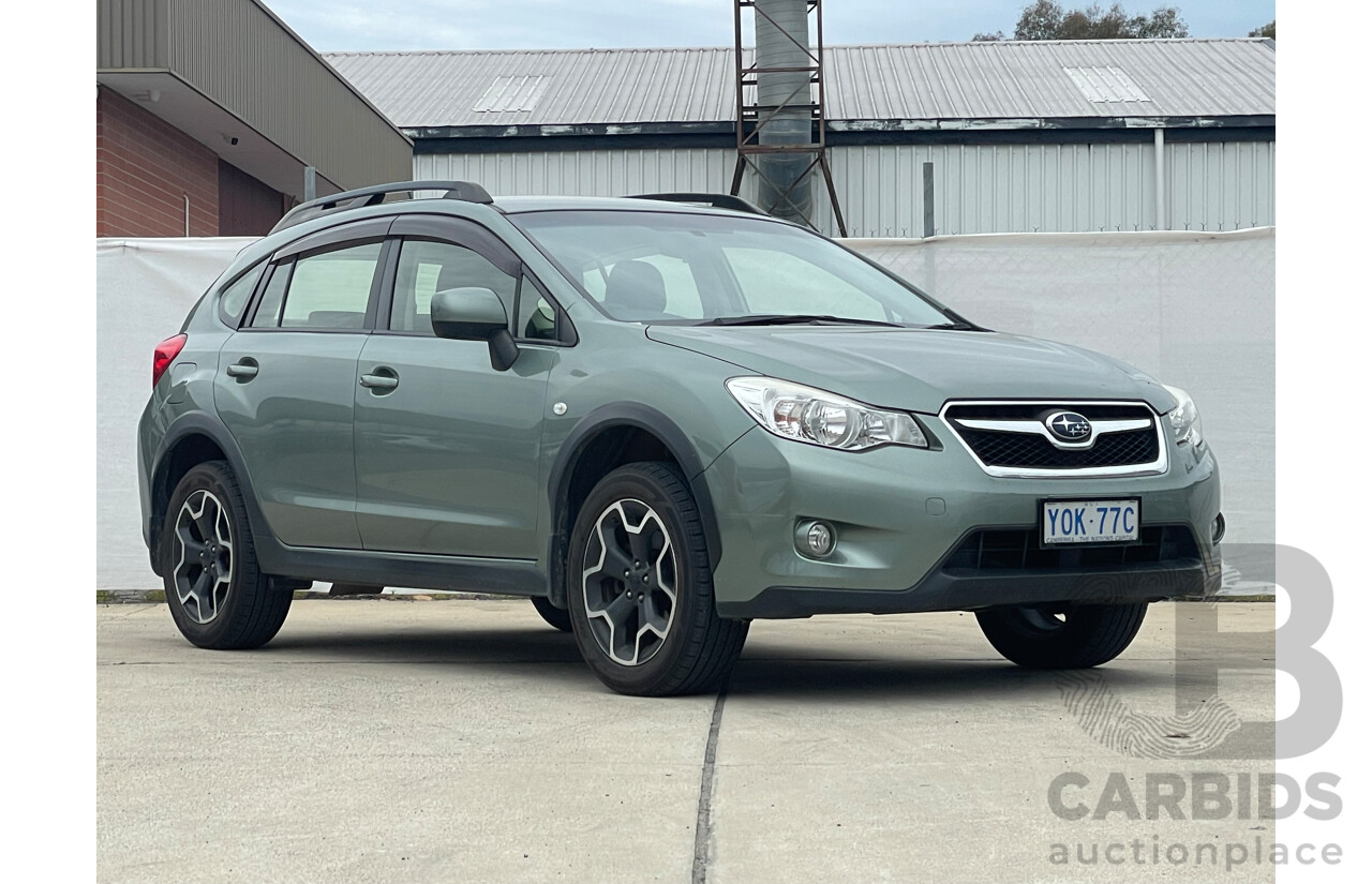 06/14 Subaru Xv 2.0i AWD MY14 4D Wagon Green 2.0L