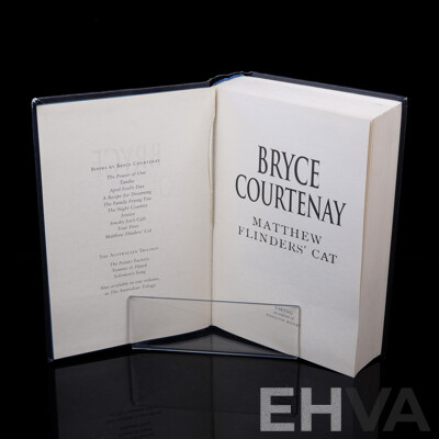 First Edition, Mathew Flinders Cat, Bryce Courtenay, Viking, 2002, Hardcover